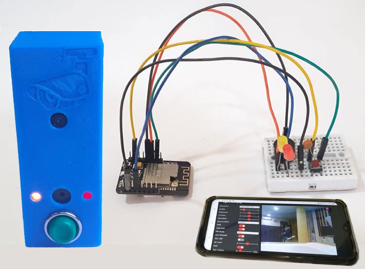 Smart Wi-Fi Video Doorbell using ESP32 and Camera - source illustration from page 1364 Smart Wi-Fi Video Doorbell using ESP32 and Camera - source illustration from page 1364