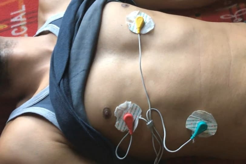 just put it in your chest, as shown in the figure picture. just put it in your chest, as shown in the figure picture.