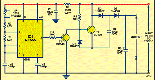 Low Power Voltage Doubler - source illustration from page 261 Low Power Voltage Doubler - source illustration from page 261