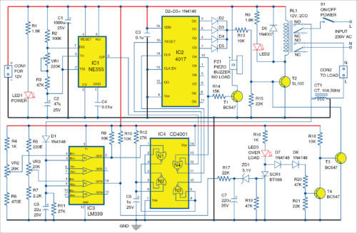 No-Load and Overload Protector for AC Motors - source illustration from page 337 No-Load and Overload Protector for AC Motors - source illustration from page 337