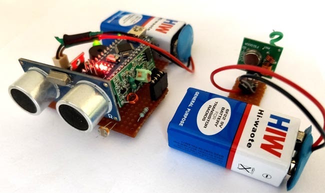 Figure: Prototype of Arduino Inclinometer using MPU6050 Figure: Prototype of Arduino Inclinometer using MPU6050