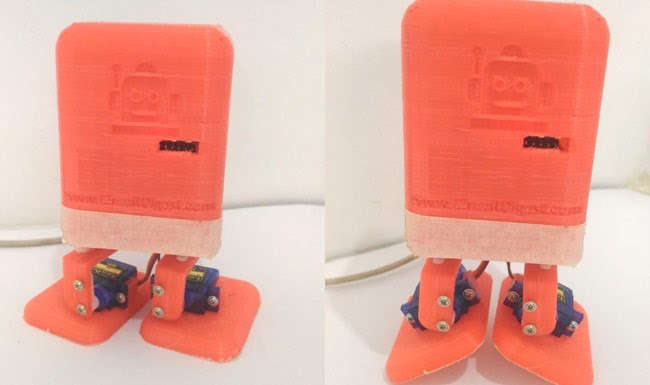 Arduino based Bluetooth Biped Bob (Walking & Dancing Robot) - source illustration from page 745 Arduino based Bluetooth Biped Bob (Walking & Dancing Robot) - source illustration from page 745