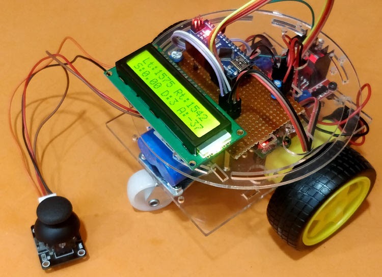 Fig. Prototype of Mobile Robots using Arduino Fig. Prototype of Mobile Robots using Arduino