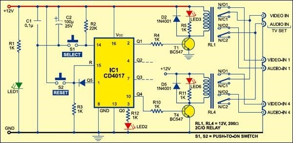 the figure). This is shown by the glow of LED4, which isn't shown in the the figure). This is shown by the glow of LED4, which isn't shown in the