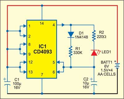 Micro-Power Flasher - source illustration from page 212 Micro-Power Flasher - source illustration from page 212