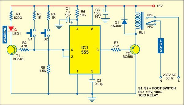 Accurate Foot-Switch - source illustration from page 63 Accurate Foot-Switch - source illustration from page 63