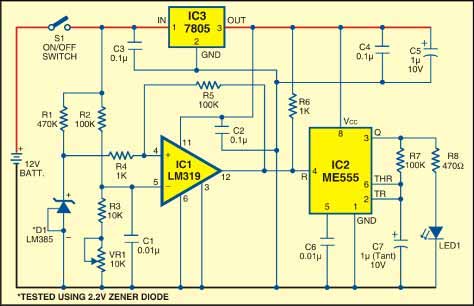 Battery Low Indicator - source illustration from page 497 Battery Low Indicator - source illustration from page 497