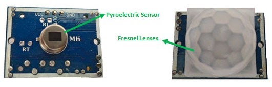 Arduino Motion Detector using PIR Sensor - source illustration from page 859