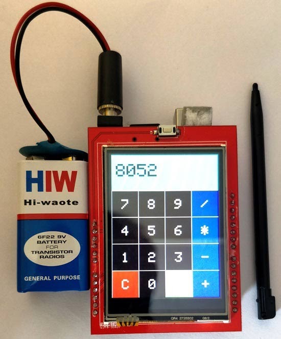 Arduino Touch Screen Calculator using TFT LCD - source illustration from page 855 Arduino Touch Screen Calculator using TFT LCD - source illustration from page 855