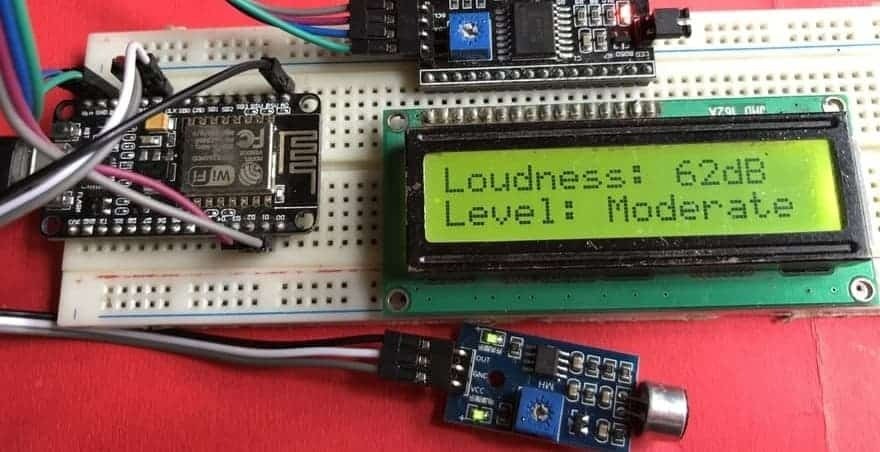 IoT Decibel meter with Sound Sensor & ESP8266 - source illustration from page 1199 IoT Decibel meter with Sound Sensor & ESP8266 - source illustration from page 1199