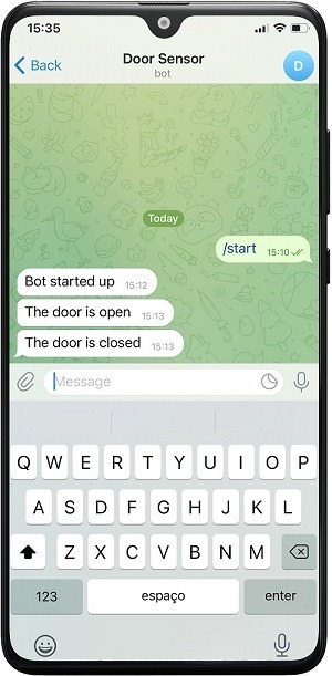 ESP8266 NodeMCU Door Status Monitor with Telegram Notifications - source illustration from page 976 ESP8266 NodeMCU Door Status Monitor with Telegram Notifications - source illustration from page 976