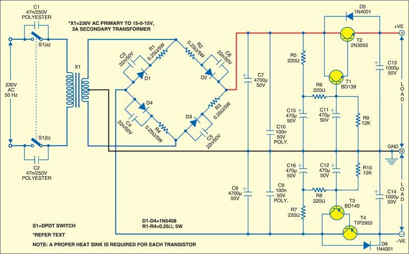 Capacitance-Multiplier Power Supply - source illustration from page 538 Capacitance-Multiplier Power Supply - source illustration from page 538