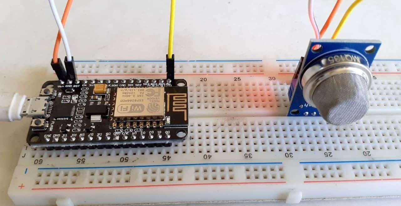 Figure: Prototype of Gas Level Monitor on Internet Using ESP8266 & Gas Sensor Figure: Prototype of Gas Level Monitor on Internet Using ESP8266 & Gas Sensor
