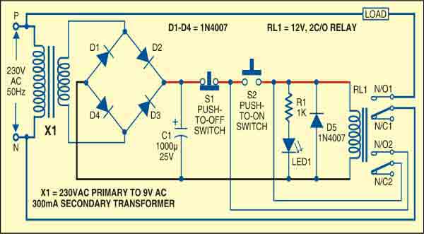 Pushbutton Control for Single-Phase Appliances - source illustration from page 482 Pushbutton Control for Single-Phase Appliances - source illustration from page 482