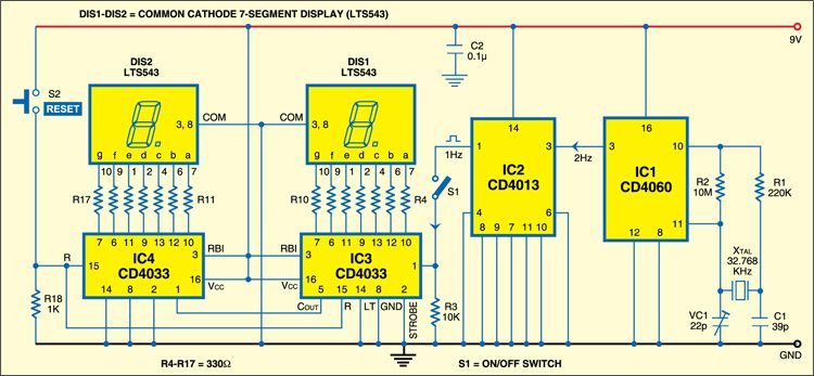 Low-cost Stopwatch - source illustration from page 139 Low-cost Stopwatch - source illustration from page 139