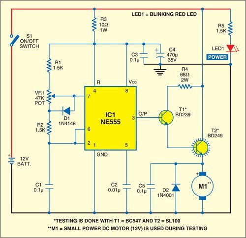 DC Motor Speed Controller - source illustration from page 194 DC Motor Speed Controller - source illustration from page 194