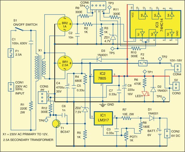 Multifunction Power Supply - source illustration from page 210 Multifunction Power Supply - source illustration from page 210