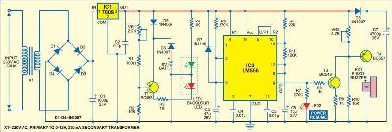Power Failure and Resumption Alarm - source illustration from page 116 Power Failure and Resumption Alarm - source illustration from page 116