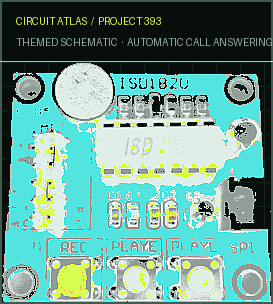 Circuit Atlas themed schematic for Automatic Call answering Machine using Arduino and GSM Module Circuit Atlas themed schematic for Automatic Call answering Machine using Arduino and GSM Module