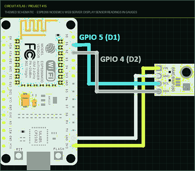 Circuit Atlas themed schematic for ESP8266 NodeMCU Web Server: Display Sensor Readings in Gauges Circuit Atlas themed schematic for ESP8266 NodeMCU Web Server: Display Sensor Readings in Gauges
