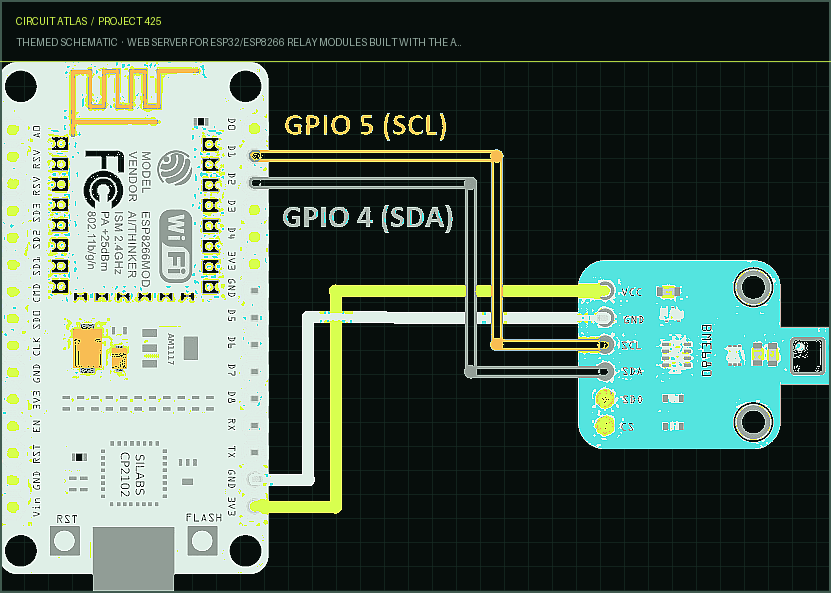 Circuit Atlas themed schematic for Web Server for ESP32/ESP8266 Relay Modules Built with the Arduino IDE (1, 2, 4, 8, 16 Channels) Circuit Atlas themed schematic for Web Server for ESP32/ESP8266 Relay Modules Built with the Arduino IDE (1, 2, 4, 8, 16 Channels)