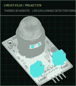 Circuit Atlas themed schematic for LPG Gas Leakage Detector using Arduino Circuit Atlas themed schematic for LPG Gas Leakage Detector using Arduino