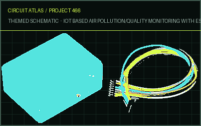 Circuit Atlas themed schematic for IoT Based Air Pollution/Quality Monitoring with ESP8266 Circuit Atlas themed schematic for IoT Based Air Pollution/Quality Monitoring with ESP8266