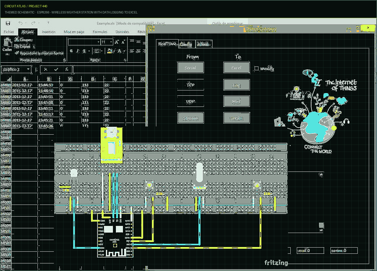 Circuit Atlas themed schematic for ESP8266 - Wireless Weather Station with Data Logging to Excel Circuit Atlas themed schematic for ESP8266 - Wireless Weather Station with Data Logging to Excel